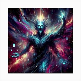 Demon 5 Canvas Print