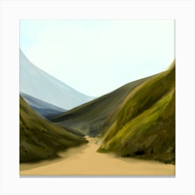 Valley Canvas Print