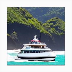 Hawaiian Cruise Ship Canvas Print
