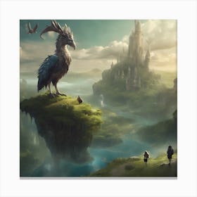 Griffin Canvas Print