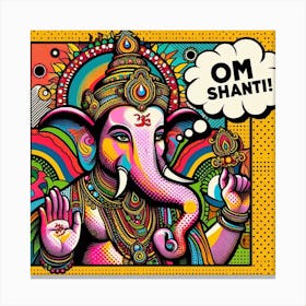 Ganesha 37 Canvas Print