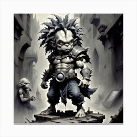 Troll 1 Canvas Print