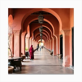 Arches Stock Videos & Royalty-Free Footage Canvas Print