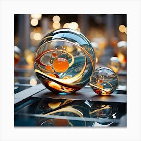 Spheres Canvas Print