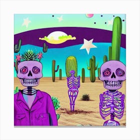 Day Of The Dead Canvas Print