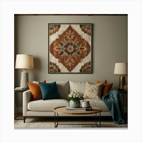 Leonardo Lightning Xl Living Room Wall Art 3 Canvas Print