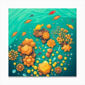 Coral Reef4 1 Canvas Print