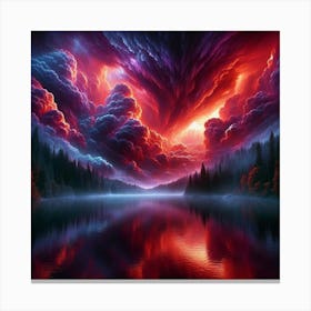 Heart Of Darkness Canvas Print