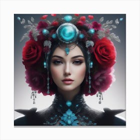 Chinese Woman Canvas Print