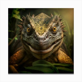 Iguana 3 Canvas Print