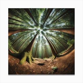 Circle Of Trees 1 Canvas Print