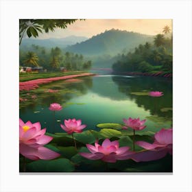 Kerala Landscape 1 Canvas Print