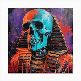 Egyptian Skull Canvas Print