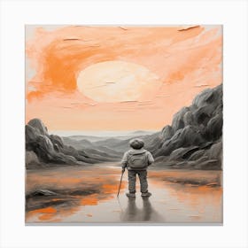 'Sunset' Canvas Print