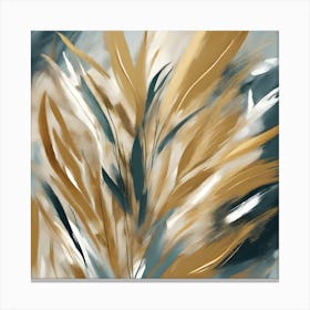Golden Grass Canvas Print