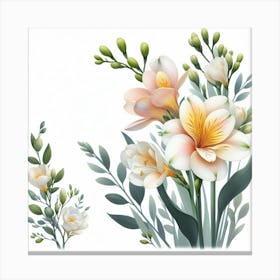 Freesia 7 Canvas Print