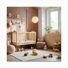 A Photo Of A Baby S Room 3 Canvas Print