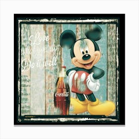 Mickey Mouse 2 Canvas Print