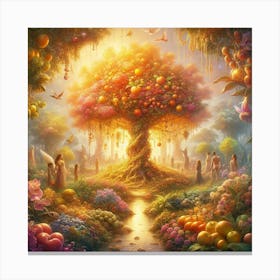 Tree Of Life 4 Canvas Print