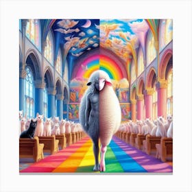 Sheep Canvas Print