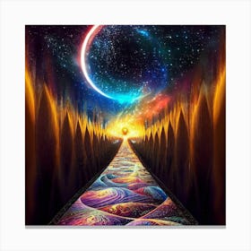 Psychedelic Painting Canvas Print