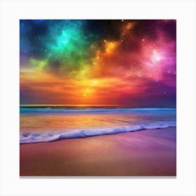 Rainbow Sky 1 Canvas Print