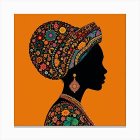 Portrait Of African Woman 1 Toile