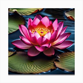 Lotus Flower 83 Canvas Print