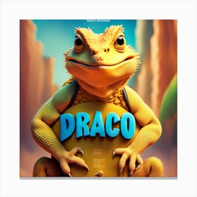 Draco Movie Canvas Print