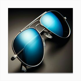 The Perfect Pair of Aviator Sunglasses: A Timeless Classic for Men and Women Canvas Print