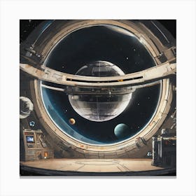 Space Station 52 Canvas Print