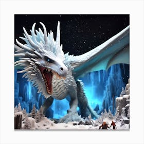 Chill Of The Wyrm Canvas Print
