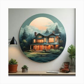 Default Create A Unique Wall Art Of Mention House 0 (1) Canvas Print