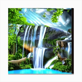 Waterfall 3 Canvas Print