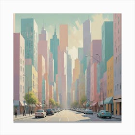 Cityscape 50 Canvas Print