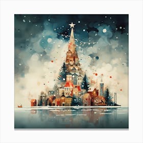 Ephemeral Yuletide Palette 1 Canvas Print