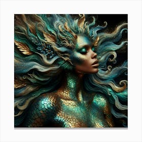 Mermaid 84 Canvas Print