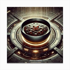 Tiyula Itum Protein Essence Scifi Canvas Print