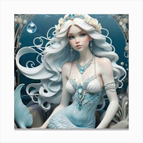 Mermaid 21 Canvas Print