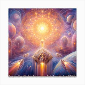 Story Of The Universe Canvas Print