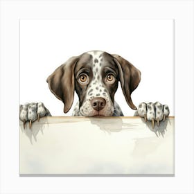 Dalmatian Dog 8 Canvas Print