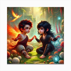 Kaida Zoya Children Portrait Canvas Print