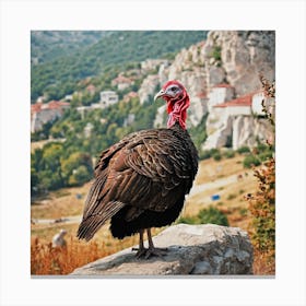 Turkey In The Mountains Canvas Print