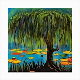 Weeping Willow Canvas Print