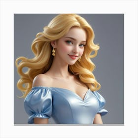 Cinderella 40 Canvas Print