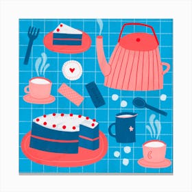 Tea Time Canvas Print