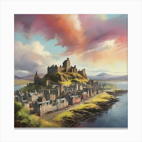 Edinburgh Castle 1 Canvas Print