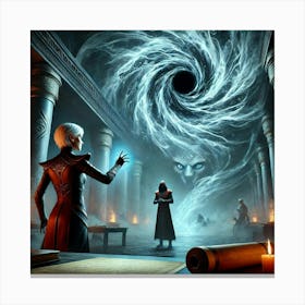 Episode 2 Whispers Of Shadow Fire Canvas Print