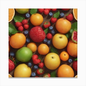 Fruit Stock Videos & Royalty-Free Footage Canvas Print