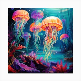 Jellyfish 23 Canvas Print